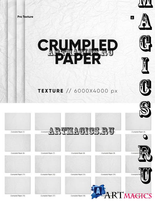 20 Crumpled Texture HQ - 27127518