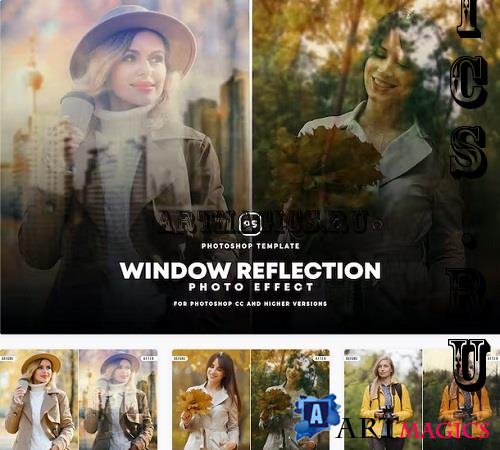 Window Reflection Photo Effect - YP228KU