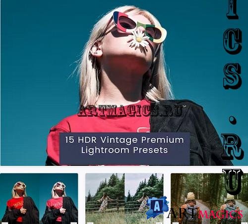 15 HDR Vintage Premium Lightroom Presets - YP7NSFJ