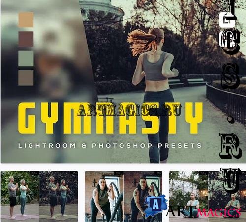 6 Gymnasty Lightroom and Photoshop Presets - 2SNT82Y