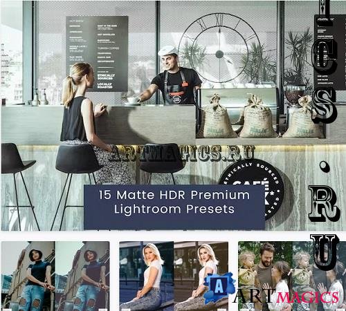 15 Matte HDR Premium Lightroom Presets - U35HMVX