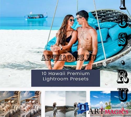 10 Hawaii Premium Lightroom Presets - A3T99Z2