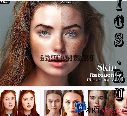 Skin Retouching Photoshop Action - 4ZLWLHU