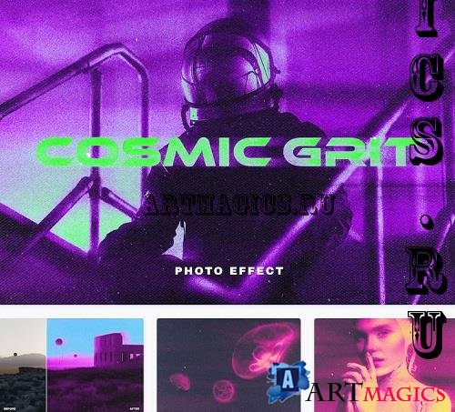 Cosmic Grit Photo Effect - 31380251