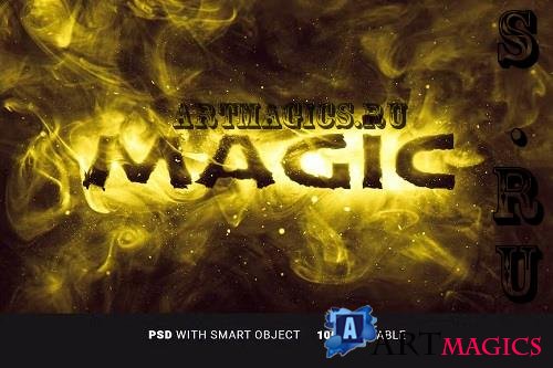 Magic Smoke Text Effect - JM5KDHW