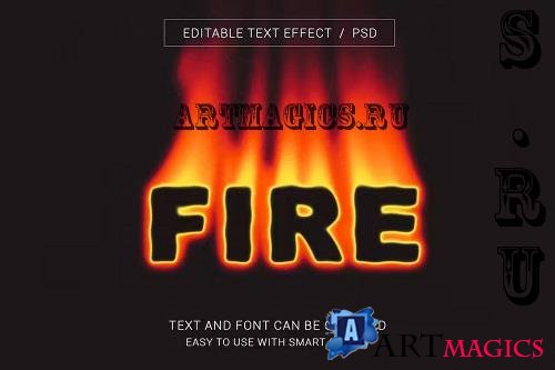 Fire Editable Text Effect - 6U7QTZG