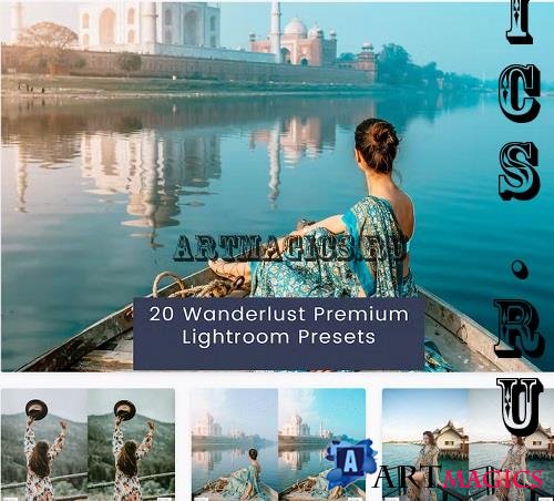 20 Wanderlust Premium Lightroom Presets - TWEWT4H