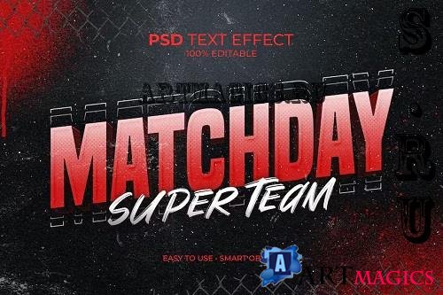 Matchday Super Team Text Effect - NBFLKSP