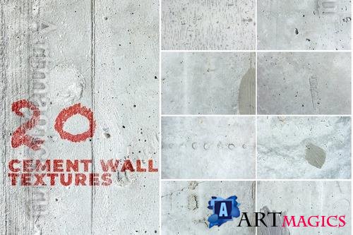 20 Rough Cement Surface Texture Background