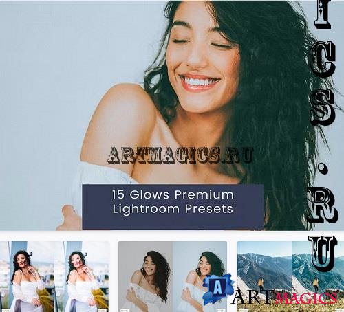 15 Glows Premium Lightroom Presets - 45FGLMY