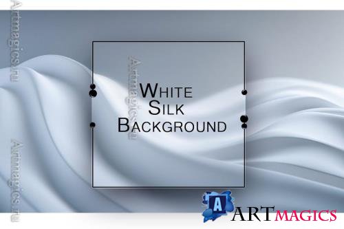 White Silk Background vol 2