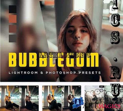 6 Bubblegum Lightroom and Photoshop Presets - 63BRDQ7