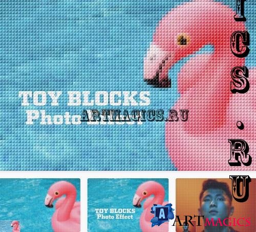 Toy Blocks Photo Effect - QE79FWW