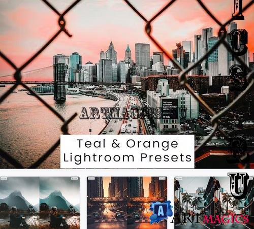 Teal & Orange Lightroom Presets - WFQZQ4L