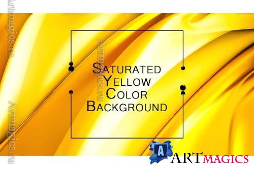 Saturated Yellow Color