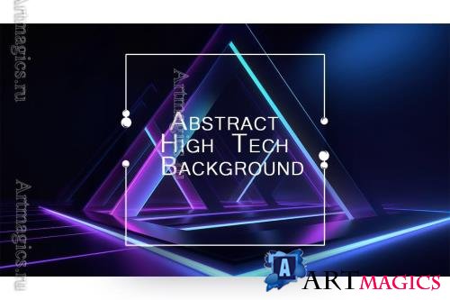 Abstract High Tech Background vol 2