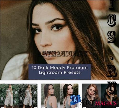 10 Dark Moody Premium Lightroom Presets - 8Z7VFW3