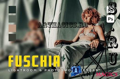 6 Fuschia Lightroom and Photoshop Presets - V6UWFPF