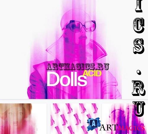 Acid Dolls Photo Effect - 42189926