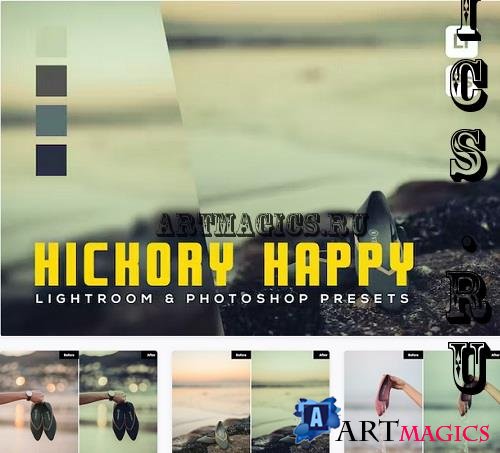 6 Hickory happy Lightroom and Photoshop Presets - PEU8JR7
