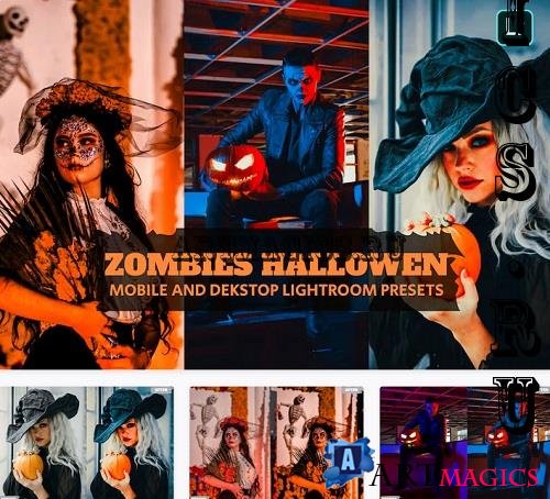 Zombie Halloween Lightroom Presets Dekstop Mobile - MSXHBP4