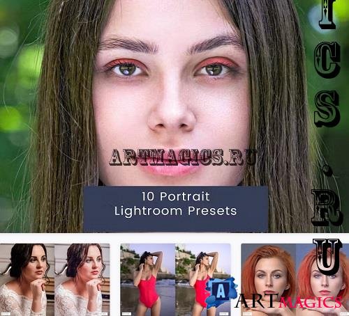 10 Portrait Lightroom Presets - UQRMXTK