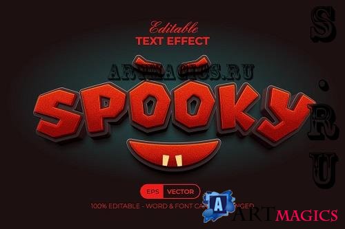 Spooky Text Effect Style - 42276040