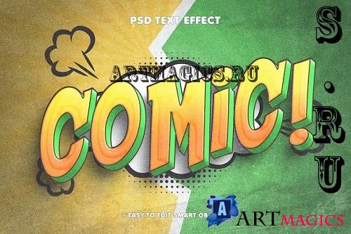 Comic Book Style 3D Text Effect - HWLMKFV