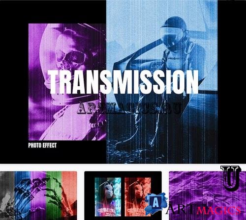 Transmission Poster Photo Effect - 42288095