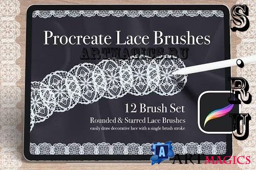 Procreate Lace Brush Set Vol 1 - RM2R66L