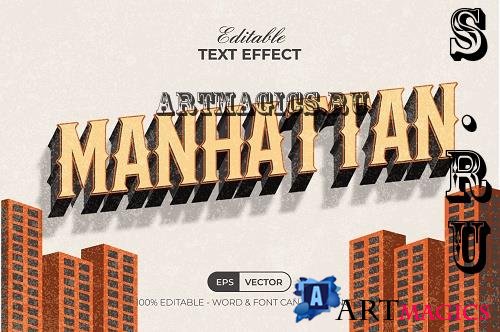 Vintage Text Effect Style - 42299149