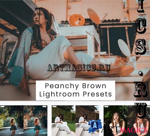 Peanchy Brown Lightroom Presets - F7U7A4T