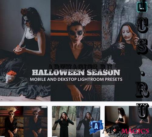 Halloween Season Lightroom Presets Dekstop Mobile - YNLQN9Y