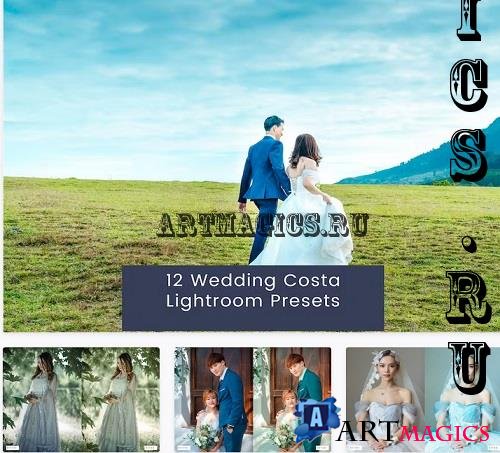 12 Wedding Costa Lightroom Presets - YR52L63