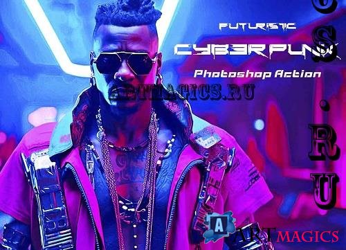 Futuristic Cyberpunk Ps Action - 42171152