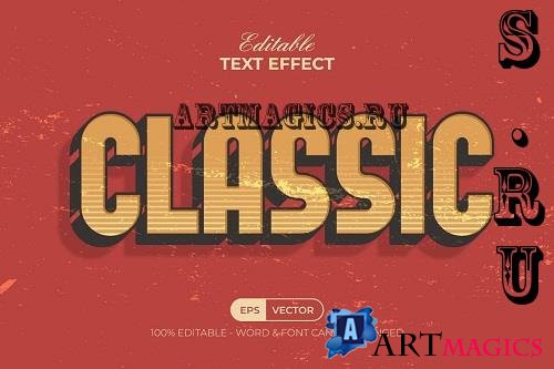 Classic Text Effect Style - 42310268