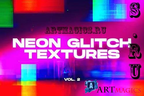 Neon Glitch Textures VOL. 2 - TRSXC5T