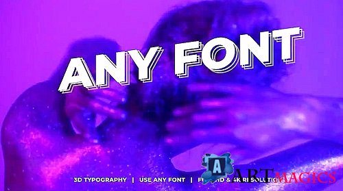 3D Typography Effects 1670649 - After Effects Presets