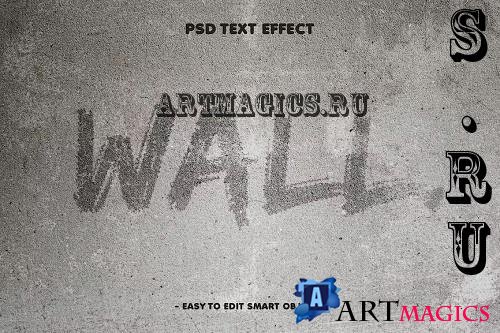 Grunge Wall 3D Layer Style Text Effect - P8TW8CG