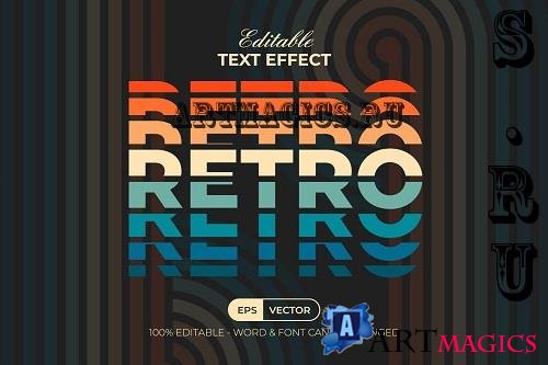 Retro Text Effect Style - 50811970