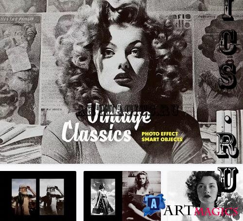 Vintage Classics Photo Effect - 42308969