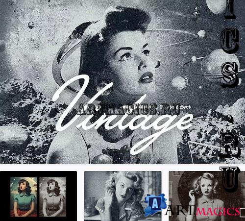 Retro Photography Photo Effect - 42327217