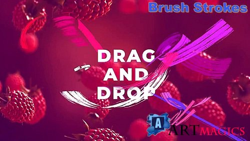 3D Titles With Paint Brush Strokes 1033117 - Project for After Effects