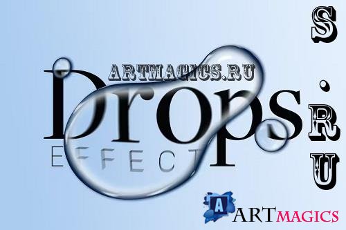 Drop Text Effect - 4UY8PJX