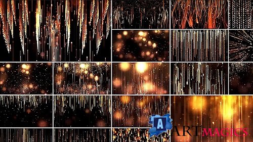 Videohive - Magic Particle Backgrounds 48673019 - Project For Final Cut & Apple Motion