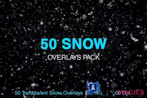 50 Snow Overlays Pack - 7VVQSPX