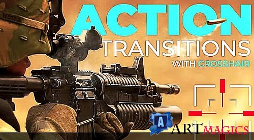 Action Crosshair Transitions 1113344 - DaVinci Resolve Macros