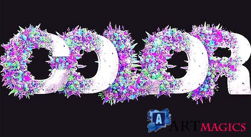 Flower 3D Type 1694010 - Project for After Effects