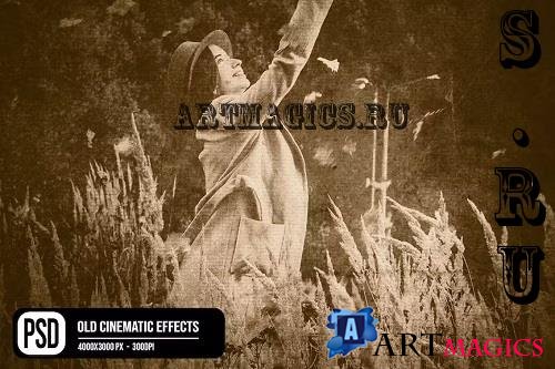 Old Cinematic Photo Effects - GVURH85
