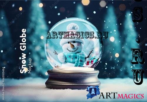 Snow Globe Mockup - 206501868